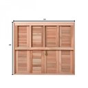 Ver imagem 3 de Janela Guilhotina com Ferragem Je821 Esel 100x150x12cm