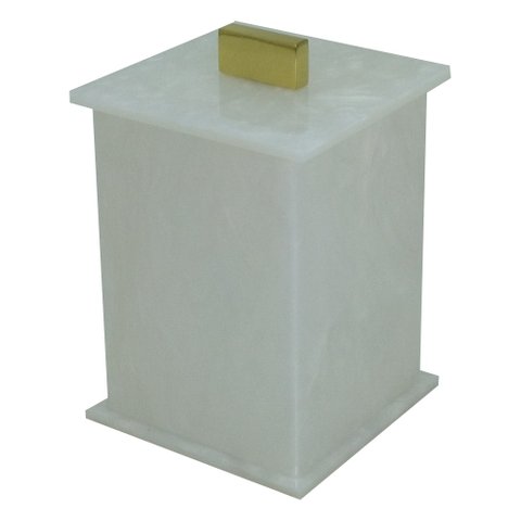 Potinho Elegance Decor Gold Pérola