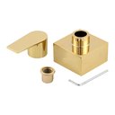 Ver imagem 4 de Acabamento para Chuveiro Registro 1.1/4 1.1/2 50mm Alavanca Quadrado Dourado Brilhante Banheiro Padr