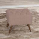 Ver imagem 6 de Puff Puf Para Sala Pes Madeira Trit Veludo SL 949 Peer