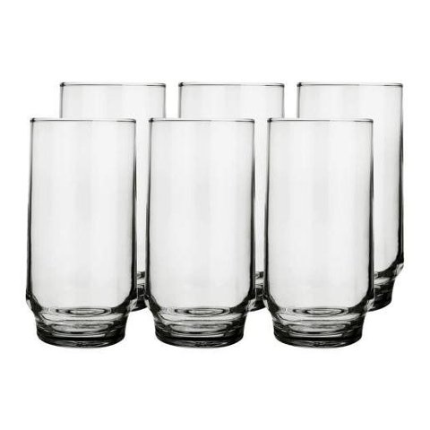 Jogo com 6 Copos Ligths 410 Ml 7604