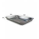 Ver imagem 3 de Forma Assadeira Retangular Aluminio Forno Cozinha Receita Bolo Pao Biscoito Assar Bandeja