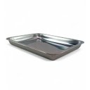 Ver imagem 1 de Forma Assadeira Retangular Aluminio Forno Cozinha Receita Bolo Pao Biscoito Assar Bandeja
