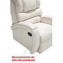 Ver imagem 6 de Poltrona Reclinável Imperial Zero Wall com Balanço e Giro Corano:gelo 308