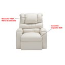 Ver imagem 3 de Poltrona Reclinável Imperial Zero Wall com Balanço e Giro Corano:gelo 308