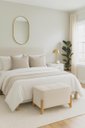 Ver imagem 1 de Puff Decorativo Luisa em Boucle Bege