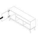 Ver imagem 4 de Rack para TV até 55 Polegadas 1 Porta Retrô Malbec Germai