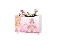 Ver imagem 1 de Organizador Baú Infantil Caixa para Brinquedo com Rodízio Multiuso Lara:rosa/princesa
