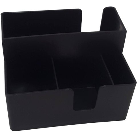 Kit 20 Porta Sachês Guardanapo Açúcar Organizadores Bancada Preto