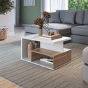 Ver imagem 7 de Mesa de Centro 1 Nicho e 1 Prateleira B92 Branco Montana Novam