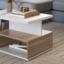 Ver imagem 6 de Mesa de Centro 1 Nicho e 1 Prateleira B92 Branco Montana Novam