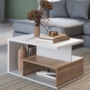 Ver imagem 2 de Mesa de Centro 1 Nicho e 1 Prateleira B92 Branco Montana Novam