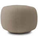 Ver imagem 6 de Kit 02 Poltronas Giratória Orgânica para Sala Living Elodie M05 Bouclê Bege - Lyam Decor