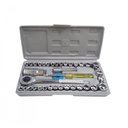 Ver imagem 1 de Kit Maleta Chave Catraca Reversível Jogo de Soquetes 40 Pçs