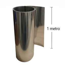 Aluminio Liso Esp. 0,5mm - Bobina com 25m2 - Terac - 2