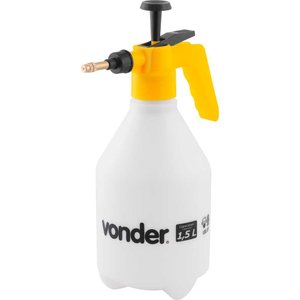 Pulverizador Borrifador Manual Uso Doméstico 1,5 Litros Vonder Compressão Prévia Jato Regulável