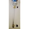 Lampiao a Gas + Coluna Haste 25 cm + Transferidor de Gás - 3