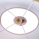 Ver imagem 5 de Abajur Brent 46cm Base Ceramica Marron E27 Max 40W Cúpula Tecido Marron