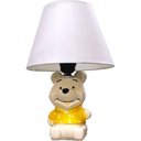 Ver imagem 1 de Abajur Infantil Urso Pooh 31cm Base Cerâmica E27 Max 40W