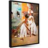 Quadro Decoração Quarto Elegante Bailarina Sapatilha Dança - 1