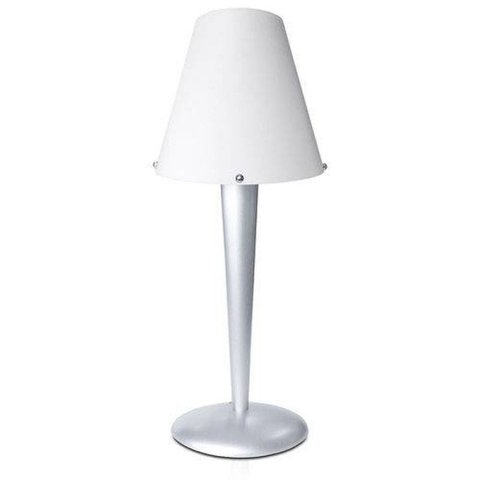 Abajur Finus 51cm Base e Cúpula em Polietileno E27 Max 40W Branco