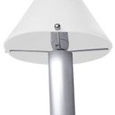 Ver imagem 4 de Abajur Finus 51cm Base e Cúpula em Polietileno E27 Max 40W Branco