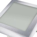 Ver imagem 5 de Plafon Space Sobr. Quad. 25cm Alum. Vidro Fosco E-27 2 Lâmpada Max 60W Escovado