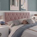 Ver imagem 5 de Cabeceira Leticia de Cama Box Queen 1,60:rose