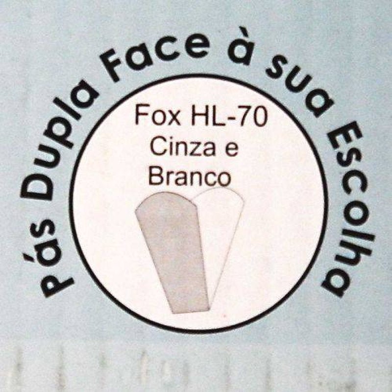 Ventilador Hl-70 com Controle de Parede 2 Lâmpadas E-27 3 Pás Dupla Face (Branco/Cinza) 220V - 3