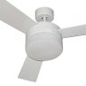 Ventilador Hl-70 com Controle de Parede 2 Lâmpadas E-27 3 Pás Dupla Face (Branco/Cinza) 220V - 2