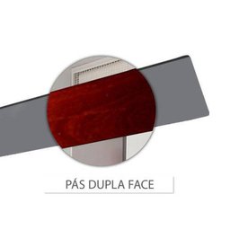 Ventilador Hl-71 com Controle de Parede 2 Lâmpadas E-27 3 Pás Dupla Face (Mogno/Cinza) 110V - 3