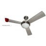 Ventilador Hl-61 Controle Parede 1 Lâmpada E-27 3 Pás Rev. (Mogno / Cinza) Escovado - 1