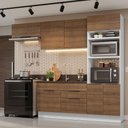 Ver imagem 1 de Armário de Cozinha Completa 270cm Branco/Rustic Stella Madesa 10