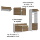 Ver imagem 5 de Armário de Cozinha Completa 270cm Branco/Rustic Stella Madesa 10