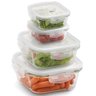 Conjunto de Potes de Vidro Herméticos Electrolux - 4 Peças - 1