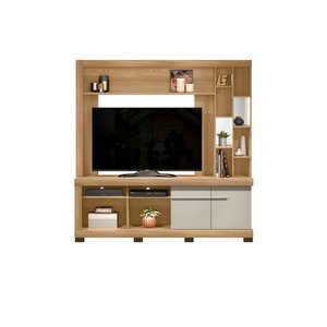Estante Home Theater Canela para TVs até 65 polegadas Línea Brasil.