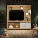 Ver imagem 4 de Estante Home Theater Canela para TVs até 65 polegadas Línea Brasil.