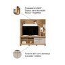 Estante Home Theater Canela para TVs até 65 polegadas Línea Brasil. - 2