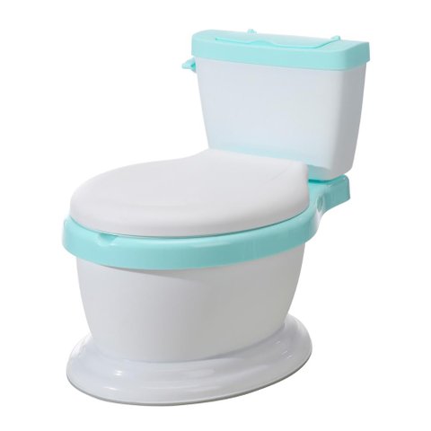 Troninho Penico Privadinha Redutor Infantil Styll Baby C/ Porta Lenços Azul