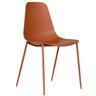 Cadeira Modus em Polipropileno com Estrutura em Aço:terracota - 1