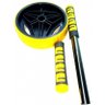 Roda de Exercícios Exercise Wheels Amarela LIVEUP LS3371 - 3