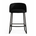 Ver imagem 7 de Banqueta Alta Bistrô Bancada Premium Industrial Corino Monacô - Paraná Metal:preto