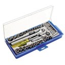 Ver imagem 1 de Jogo de Soquetes Catraca Bits 40 Peças Estojo 8ZI Excellent