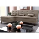 Ver imagem 4 de Sofá Cama com Chaise 3 Lugares 2,00 Mts Nice Matrix Capuccino