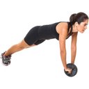 Ver imagem 4 de Roda De Exercício Abdominal Proaction - Preto/Cinza - Tam. Único