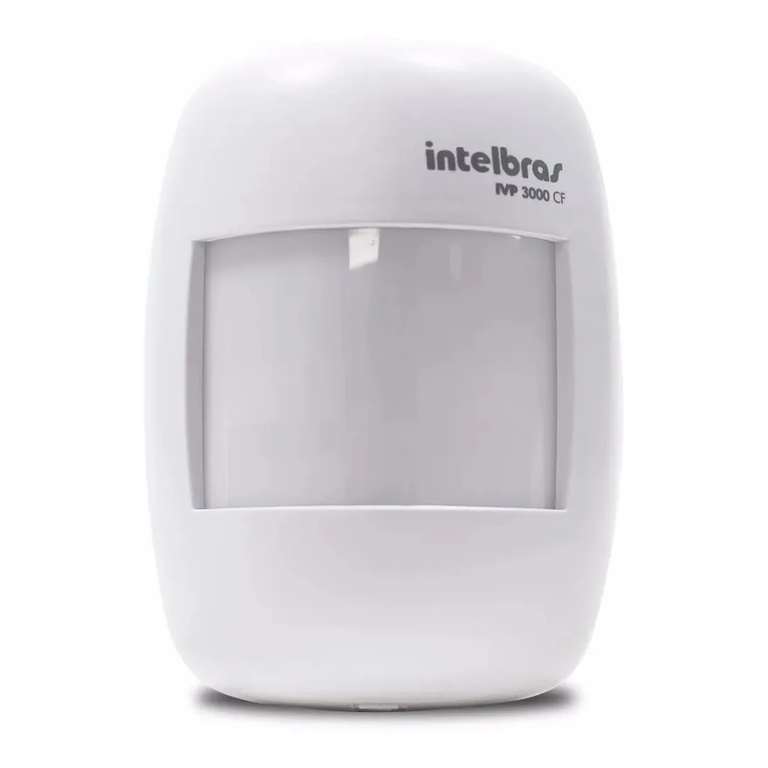Sensor De Alarme E Presença Intelbras Ivp 3000 Cf Infravermelho Com Fio