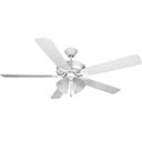 Ver imagem 2 de Ventilador de Teto Hl-3 4 Tulipas E-27 5 Pás Reversíveis (Cinza / Branco) Branco 110V