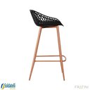 Ver imagem 4 de Kit 4 Banquetas Monaco Média 86cm Várias Cores - Fratini