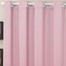 Cortina Blackout Corta Luz PVC (Plástico) Rosa 2,80 x 1,60 para Varão Simples 2,00 Metros - 2