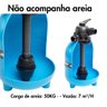 Filtro Acf 30 - 57mil L + Bomba C/ Pré-filtro P/ Piscina 1/2cv - 5